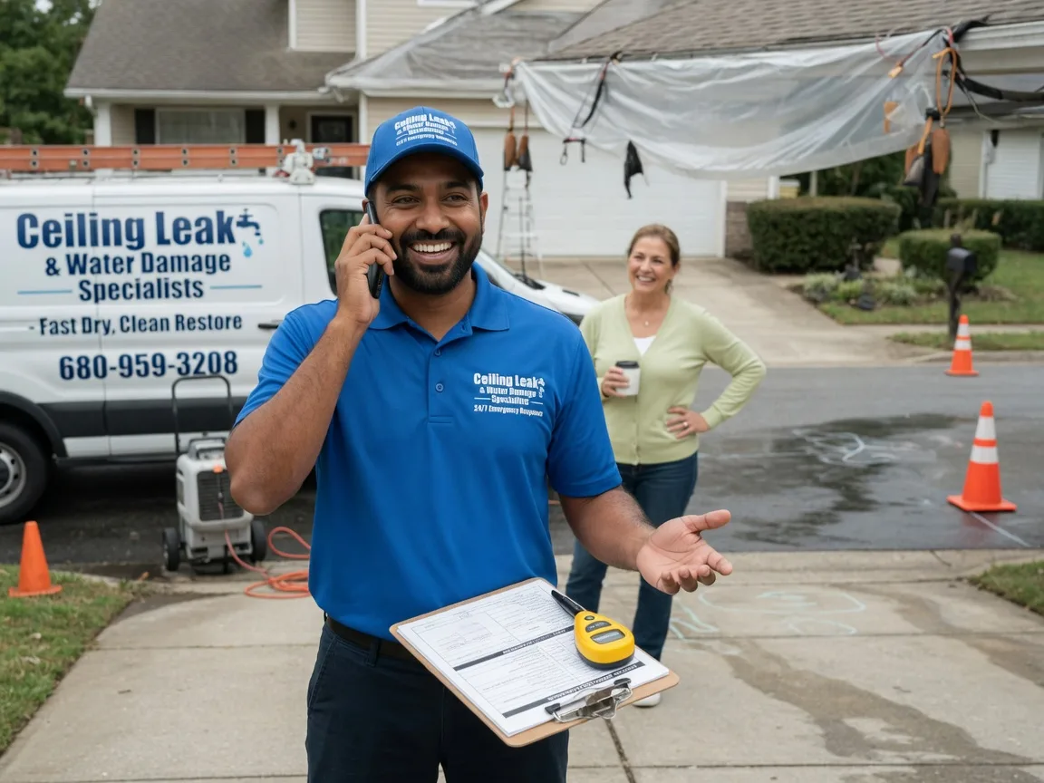 Ceiling Leak Cleanup Towaco, NJ FAQs
